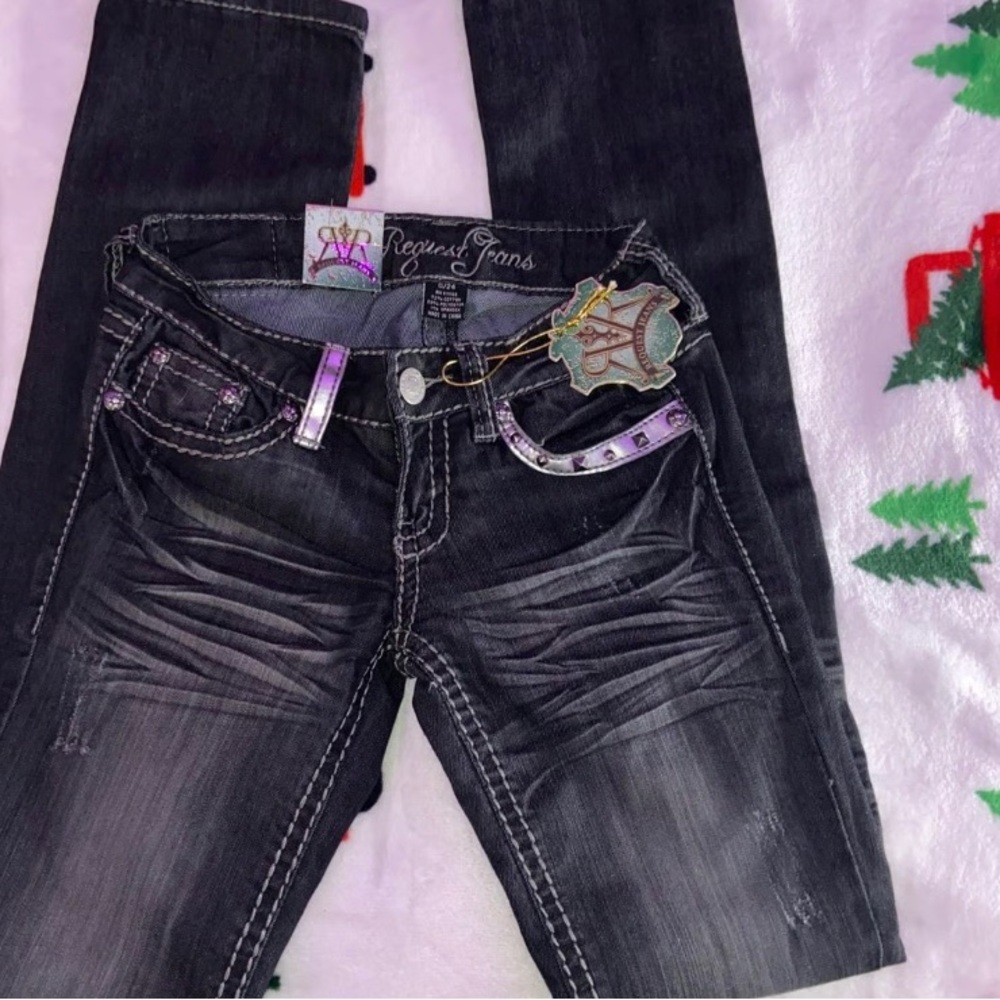 Women's Dark Wash Skinny Jeans